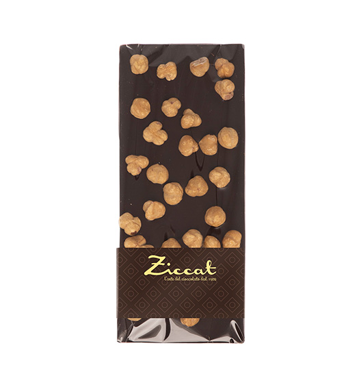 Zartbitterschokolade mit Haselnüssen